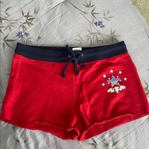SO Red and Navy Shorts